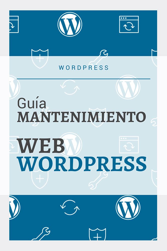 guia mantenimiento web wordpress